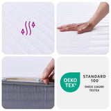 vidaXL Foam Mattress Medium Soft 90x200 cm