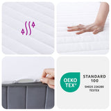 vidaXL Foam Mattress Medium Soft 90x190 cm Single Size