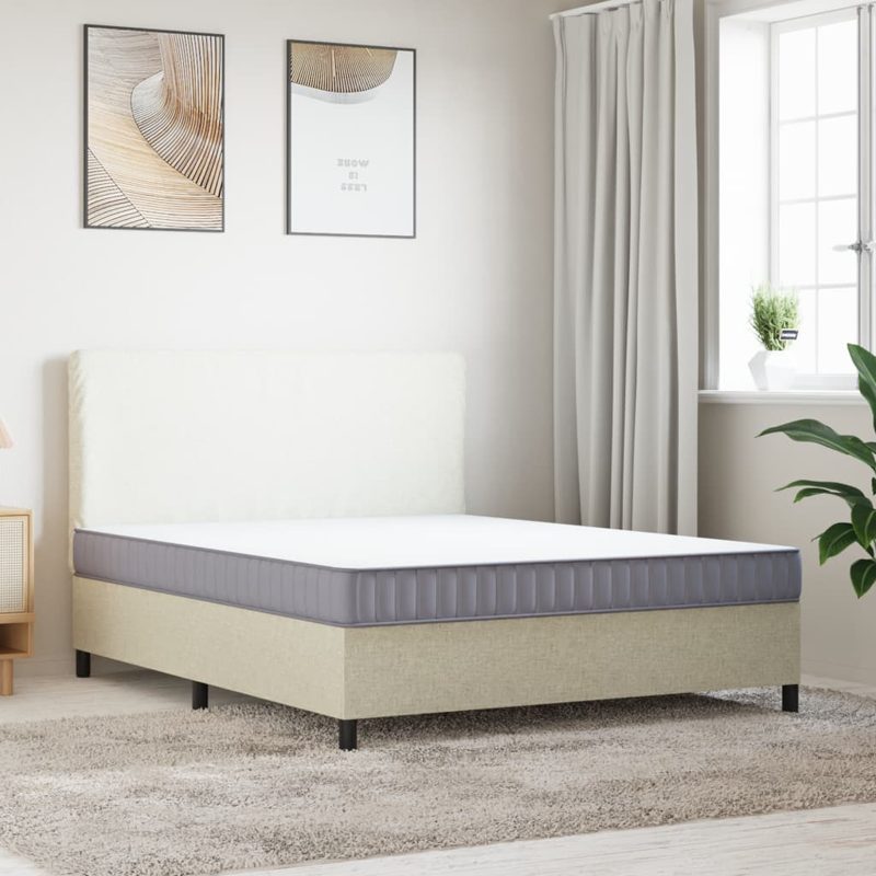 vidaXL Foam Mattress Medium Soft 160x200 cm