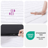 vidaXL Foam Mattress for Kids Medium Soft 80x160 cm