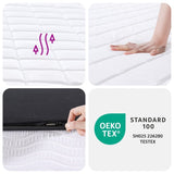 vidaXL Foam Mattress Medium Soft 100x200 cm