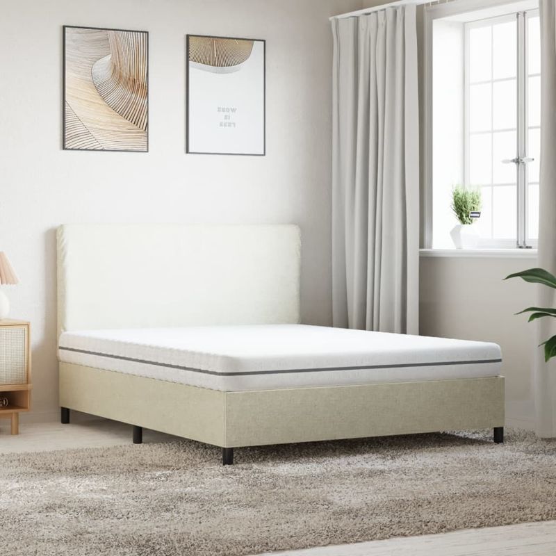 vidaXL Foam Mattress Medium Soft 160x200 cm