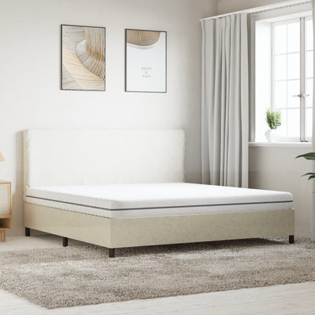 vidaXL Foam Mattress Medium Soft 180x200 cm