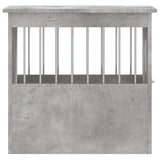 vidaXL Dog Crate Furniture Concrete Grey 45x62x59 cm Engineered Wood