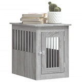 vidaXL Dog Crate Furniture Grey Sonoma 45x62x59 cm Engineered Wood