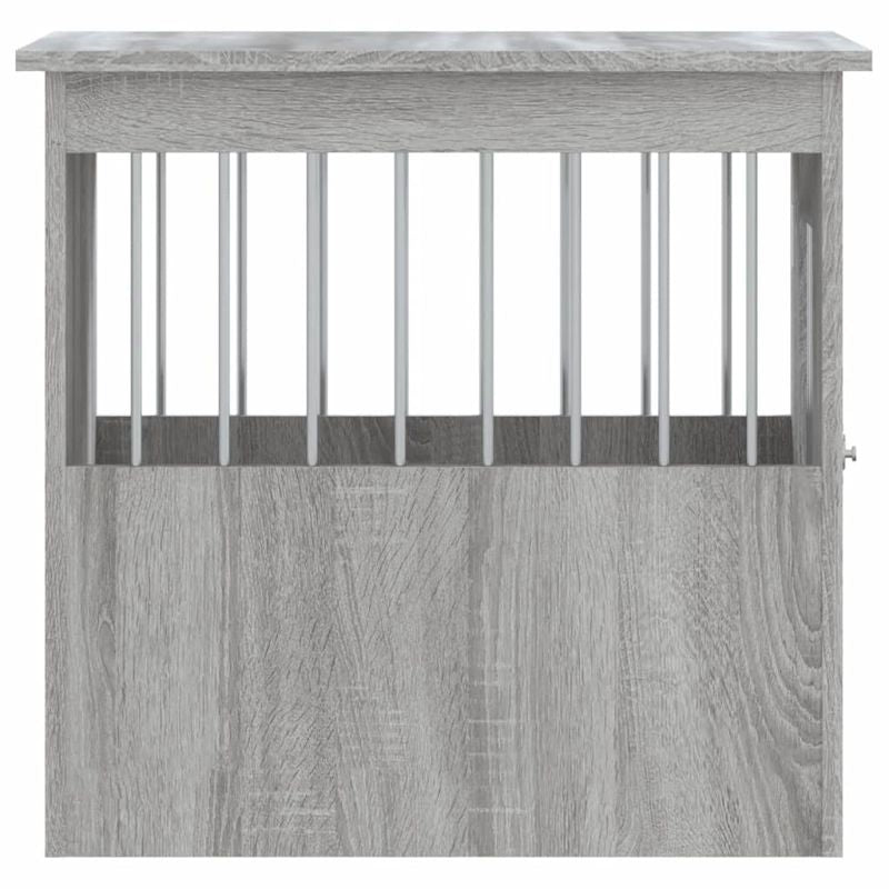 vidaXL Dog Crate Furniture Grey Sonoma 45x62x59 cm Engineered Wood