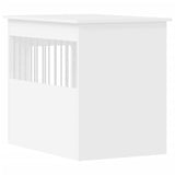 vidaXL Dog Crate Furniture White 55x80x68 cm Engineered Wood