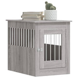 vidaXL Dog Crate Furniture Grey Sonoma 55x80x68 cm Engineered Wood