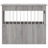 vidaXL Dog Crate Furniture Grey Sonoma 55x80x68 cm Engineered Wood