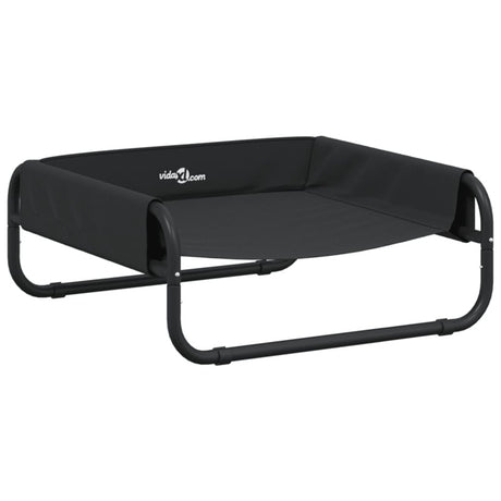 vidaXL Elevated Dog Bed Anthracite Oxford Fabric and Steel