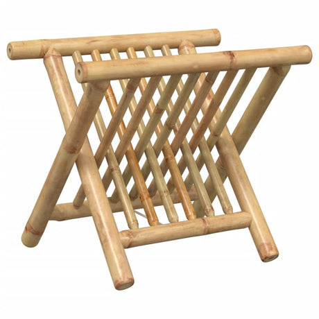 vidaXL Magazine Rack 42x30.5x34.5 cm Bamboo