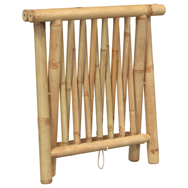 vidaXL Magazine Rack 42x30.5x34.5 cm Bamboo