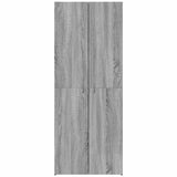 vidaXL File Cabinet Grey Sonoma 60x32x153 cm Engineered Wood