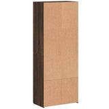 vidaXL File Cabinet Brown Oak 60x32x153 cm Engineered Wood