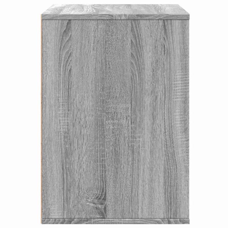 vidaXL Corner Chest of Drawers Grey Sonoma 80x41x58 cm Engineered Wood