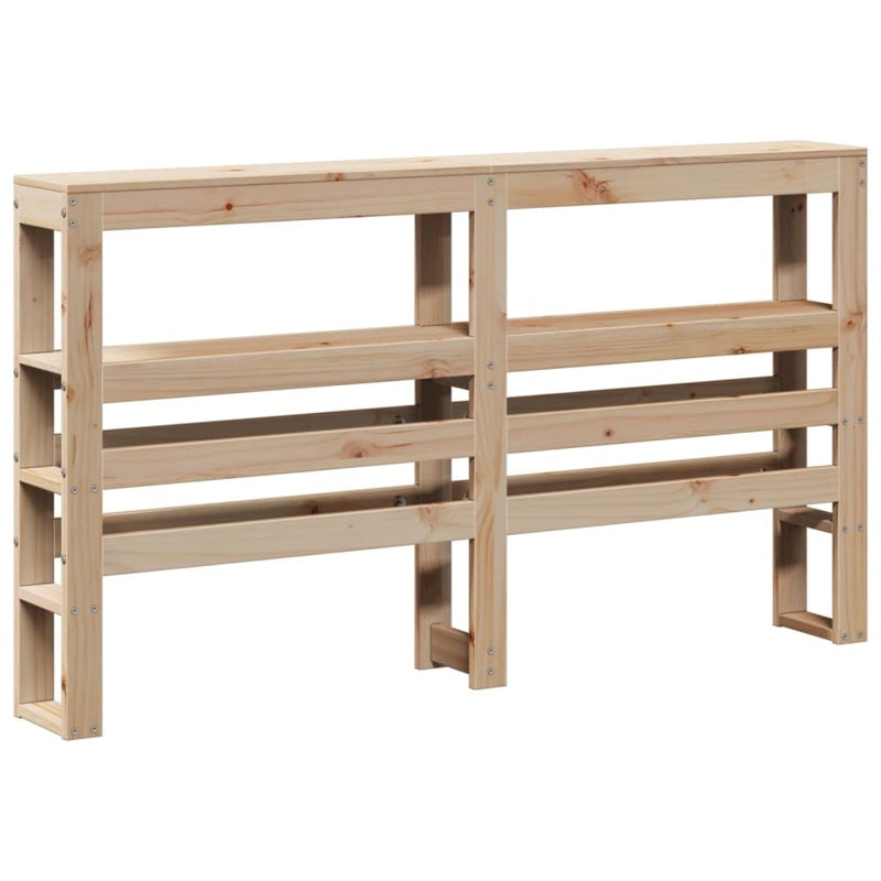 vidaXL Bed Frame without Mattress 140x190 cm Solid Wood Pine