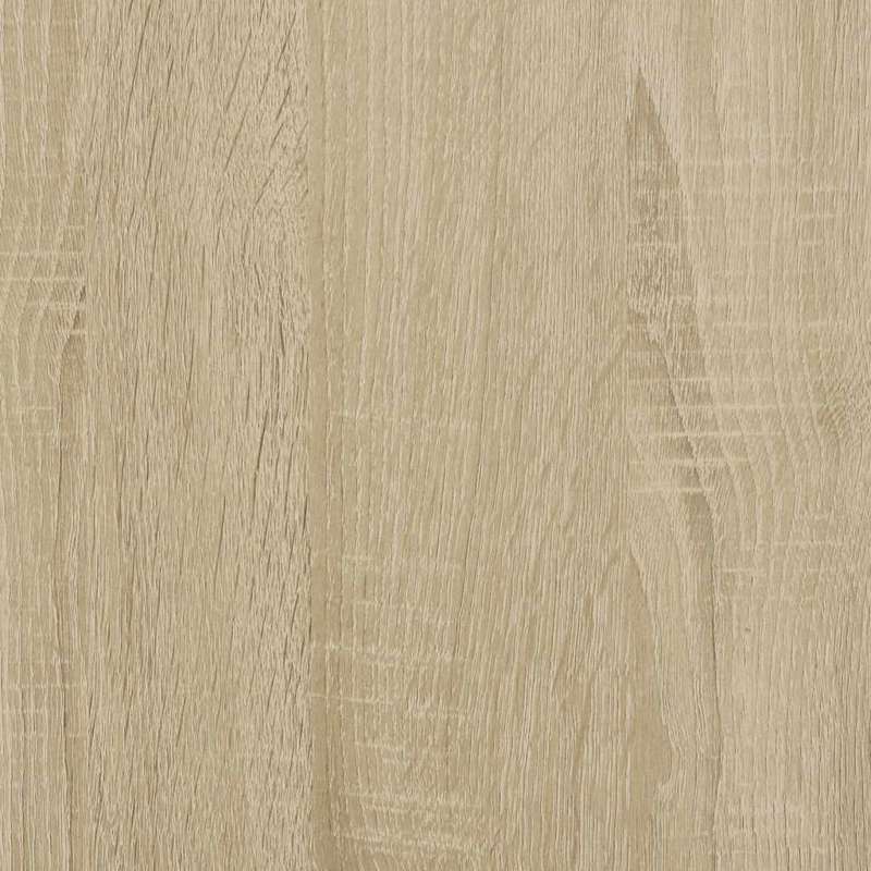 vidaXL Wardrobe Sonoma Oak 80x50x200 cm Engineered Wood