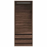 vidaXL Wardrobe Brown Oak 80x50x200 cm Engineered Wood