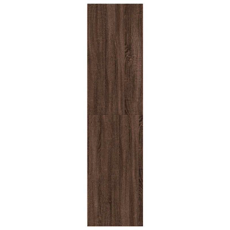 vidaXL Wardrobe Brown Oak 80x50x200 cm Engineered Wood