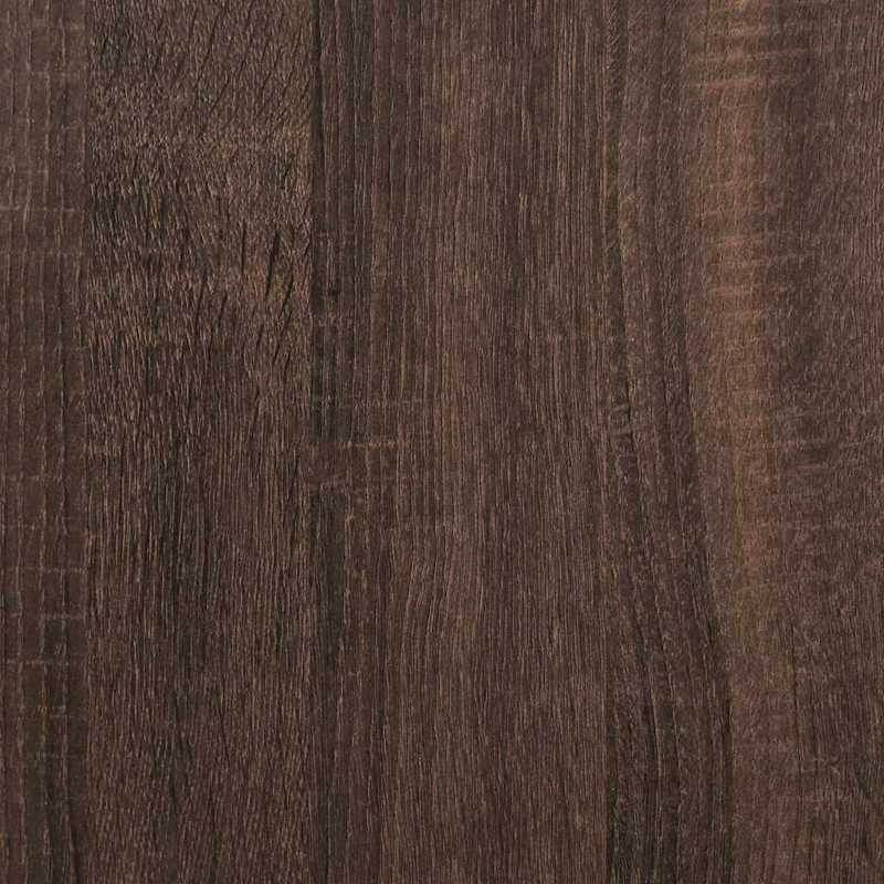 vidaXL Wardrobe Brown Oak 80x50x200 cm Engineered Wood