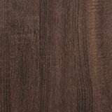 vidaXL Wardrobe Brown Oak 80x50x200 cm Engineered Wood