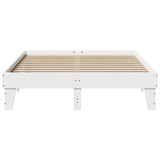 vidaXL Bed Frame without Mattress White 160x200 cm Solid Wood Pine