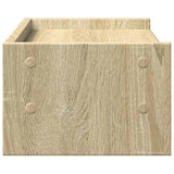 vidaXL Monitor Stand Sonoma Oak 42x24x16 cm Engineered Wood