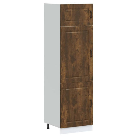 vidaXL Kitchen Cupboard Kalmar Smoked Oak Engineered Wood