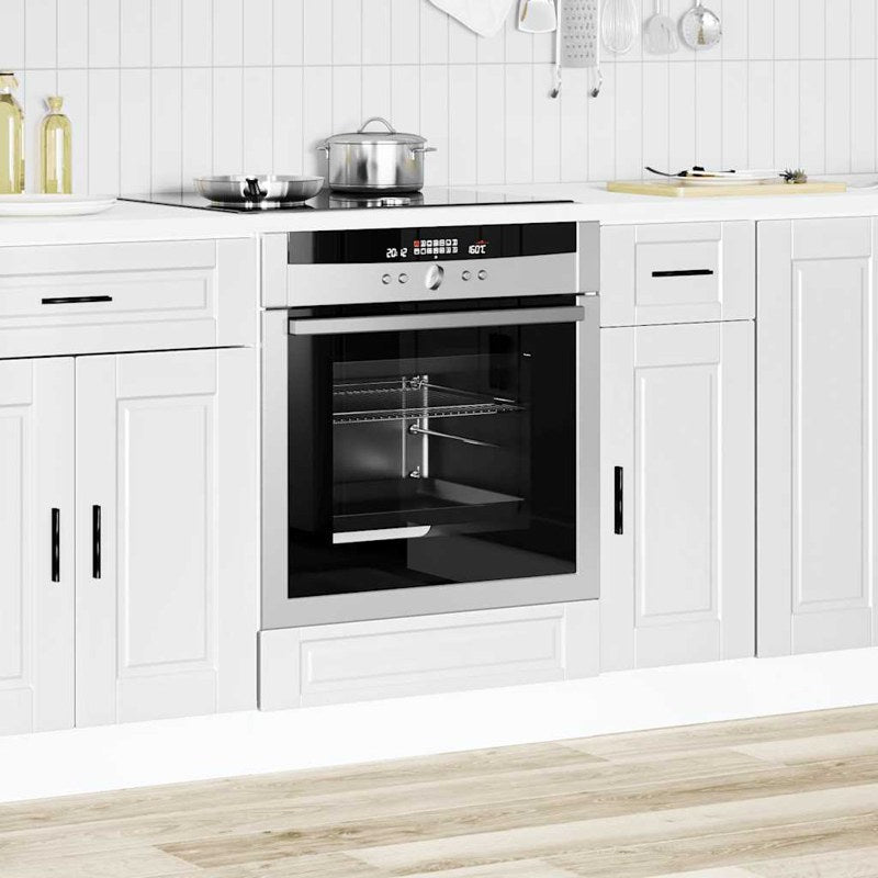 vidaXL Oven Cabinet Porto White Engineered Wood