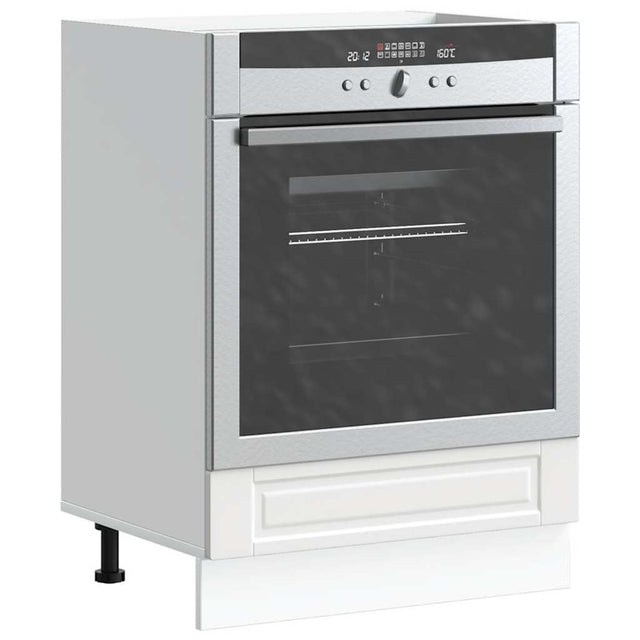 vidaXL Oven Cabinet Porto White Engineered Wood