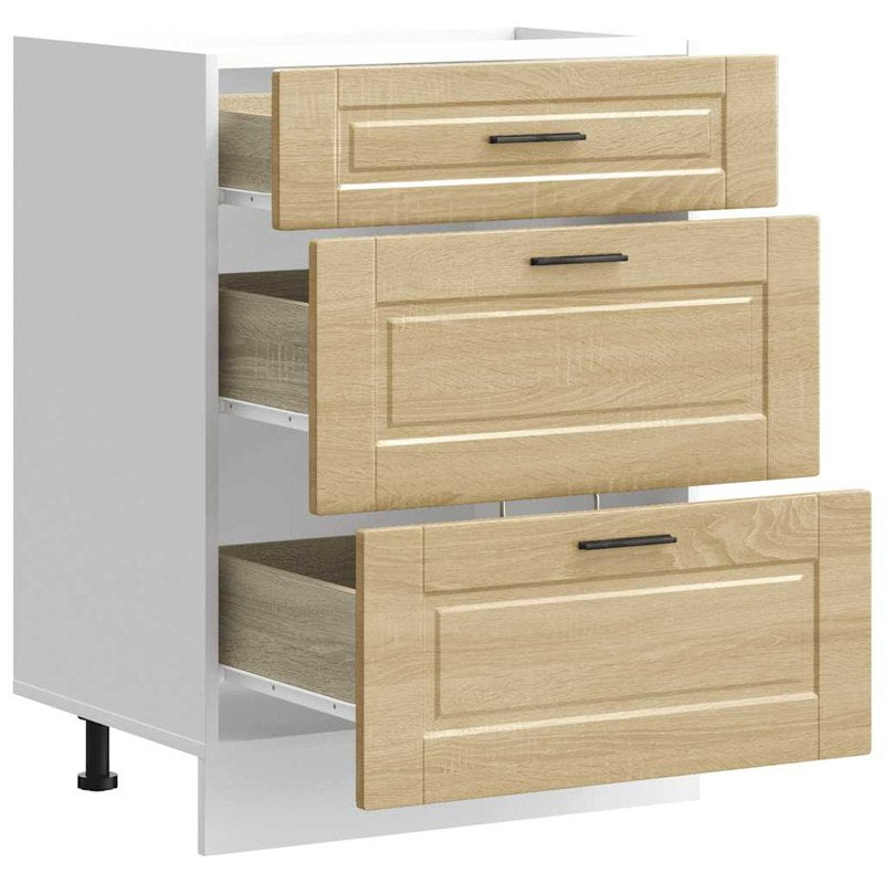 vidaXL Kitchen Base Cabinet Porto Sonoma Oak Engineered Wood