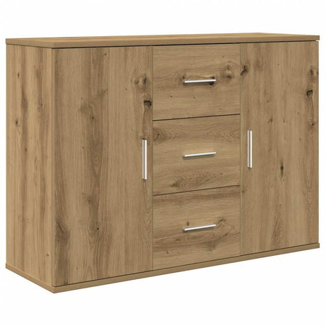 vidaXL Sideboard Artisan Oak 90x29.5x65 cm Engineered Wood