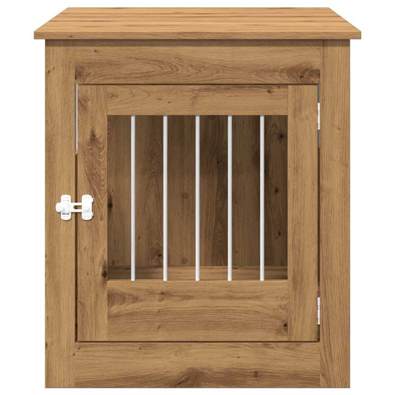 vidaXL Dog Crate Furniture Artisan Oak 64.5x80x71 cm Engineered Wood