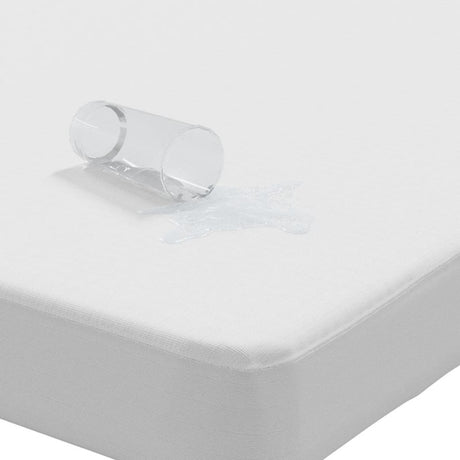 vidaXL Mattress Protector White 120x200 cm Waterproof