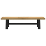 vidaXL Dining Bench NOAIN A-Shaped Legs 180x40x45 cm Solid Wood Pine