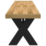 vidaXL Dining Bench NOAIN X-Shaped Legs 180x40x45 cm Solid Wood Pine