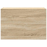 vidaXL Bathroom Wall Cabinet Sonoma Oak 60x25x40 cm Engineered Wood