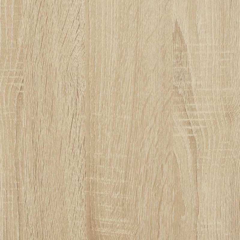 vidaXL Bathroom Wall Cabinet Sonoma Oak 60x25x40 cm Engineered Wood