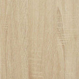 vidaXL Bathroom Wall Cabinet Sonoma Oak 60x25x40 cm Engineered Wood