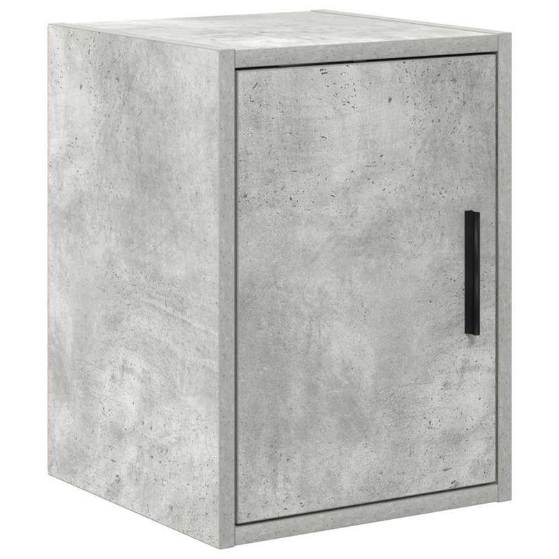 vidaXL Garage Cabinets 2 pcs Concrete Grey Engineered Wood