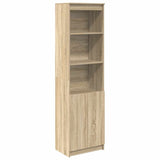 vidaXL Highboard Sonoma Oak 50x35x180 cm Engineered Wood