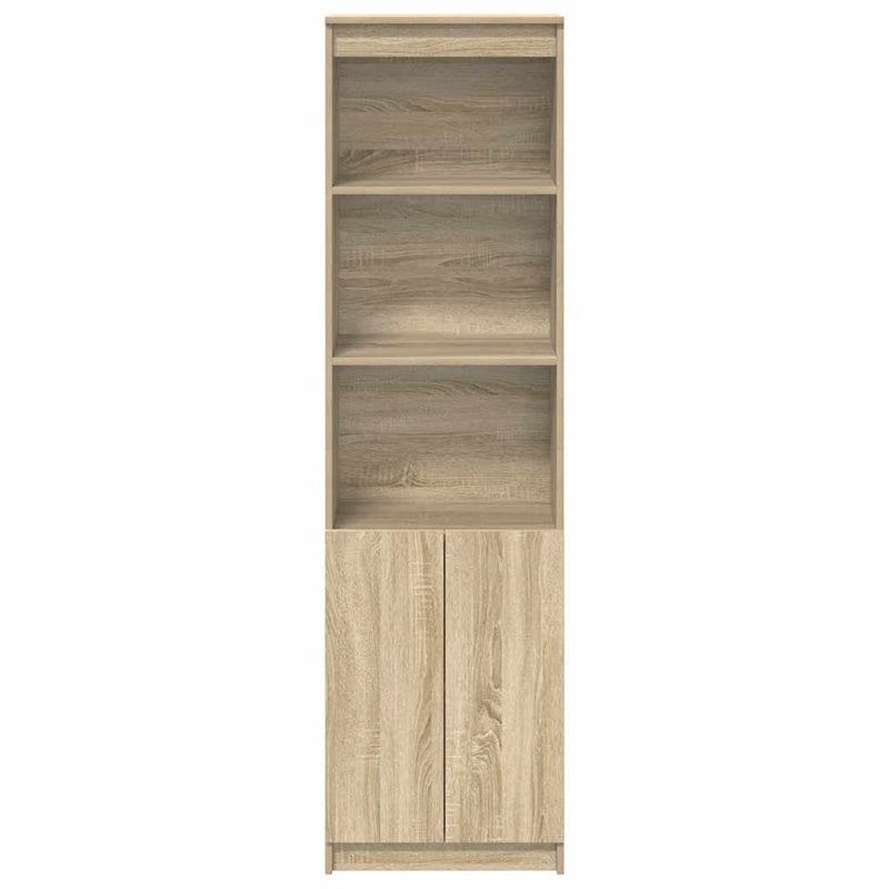 vidaXL Highboard Sonoma Oak 50x35x180 cm Engineered Wood