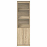 vidaXL Highboard Sonoma Oak 50x35x180 cm Engineered Wood