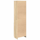 vidaXL Highboard Sonoma Oak 50x35x180 cm Engineered Wood