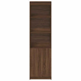 vidaXL Highboard Brown Oak 50x35x180 cm Engineered Wood