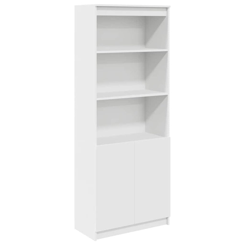 vidaXL Highboard White 70x35x180 cm Engineered Wood