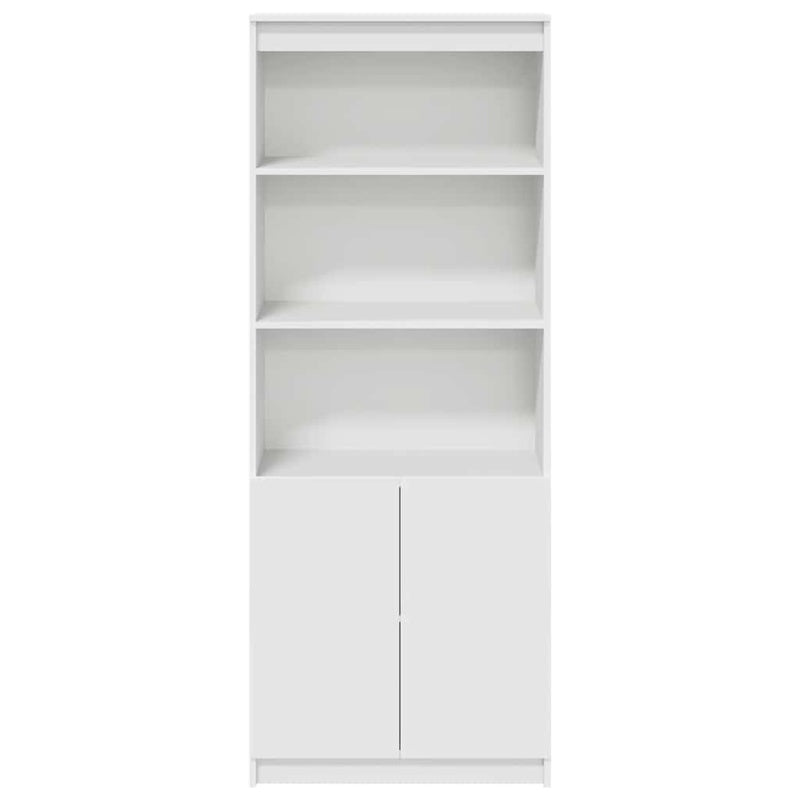 vidaXL Highboard White 70x35x180 cm Engineered Wood