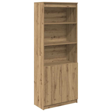 vidaXL Highboard Artisan Oak 70x35x180 cm Engineered Wood