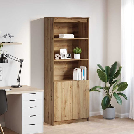 vidaXL Highboard Artisan Oak 70x35x180 cm Engineered Wood