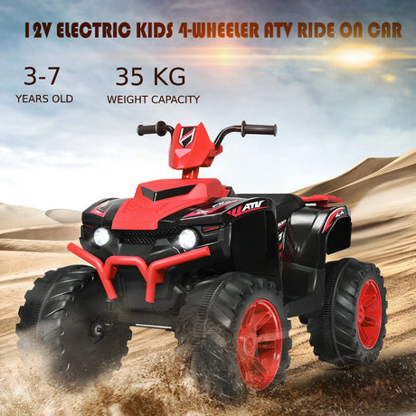 12v Electric Kids Ride On ATV / Quad Bike-Red